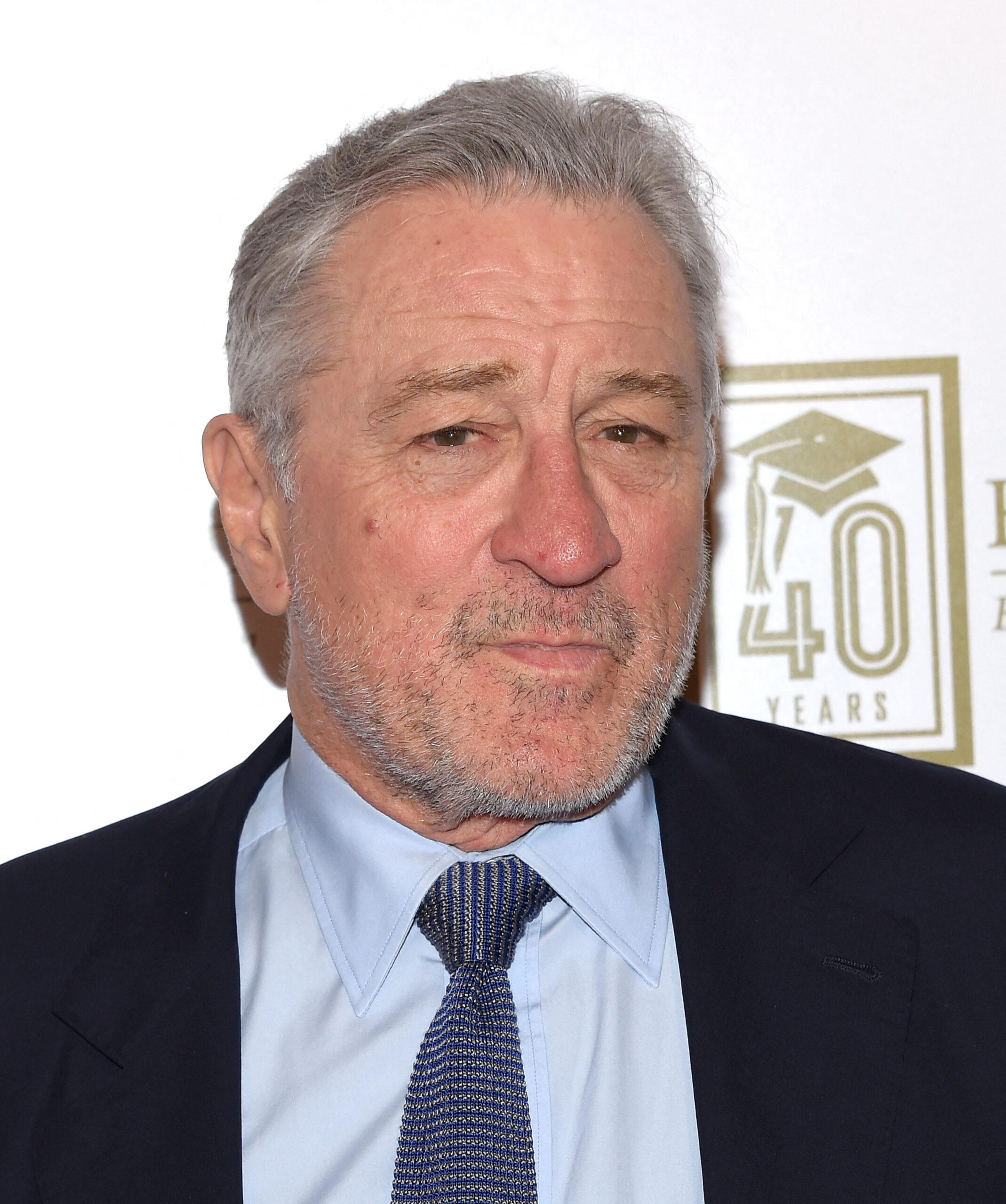 Robert De Niro na gala de um legado de mudança de vidas