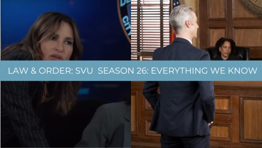 Tudo o que sabemos sobre a 26ª temporada - Law & Order: SVU