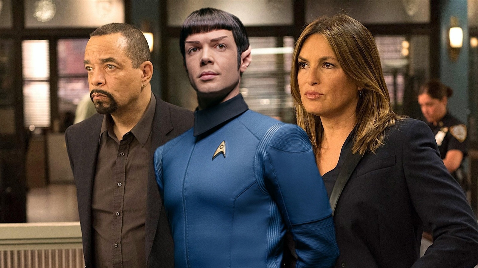 O primo mais próximo de Star Trek na TV não é ficção científica – é lei e ordem