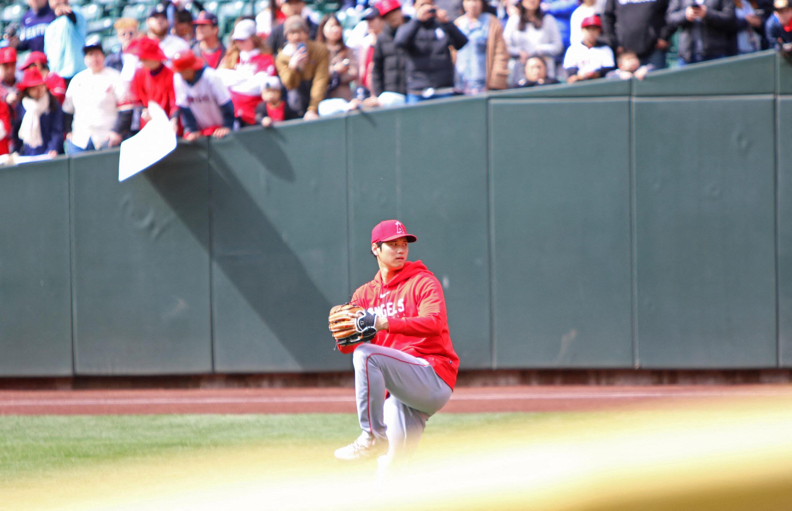 O arremessador superstar dos Angels, Shohei Ohtani