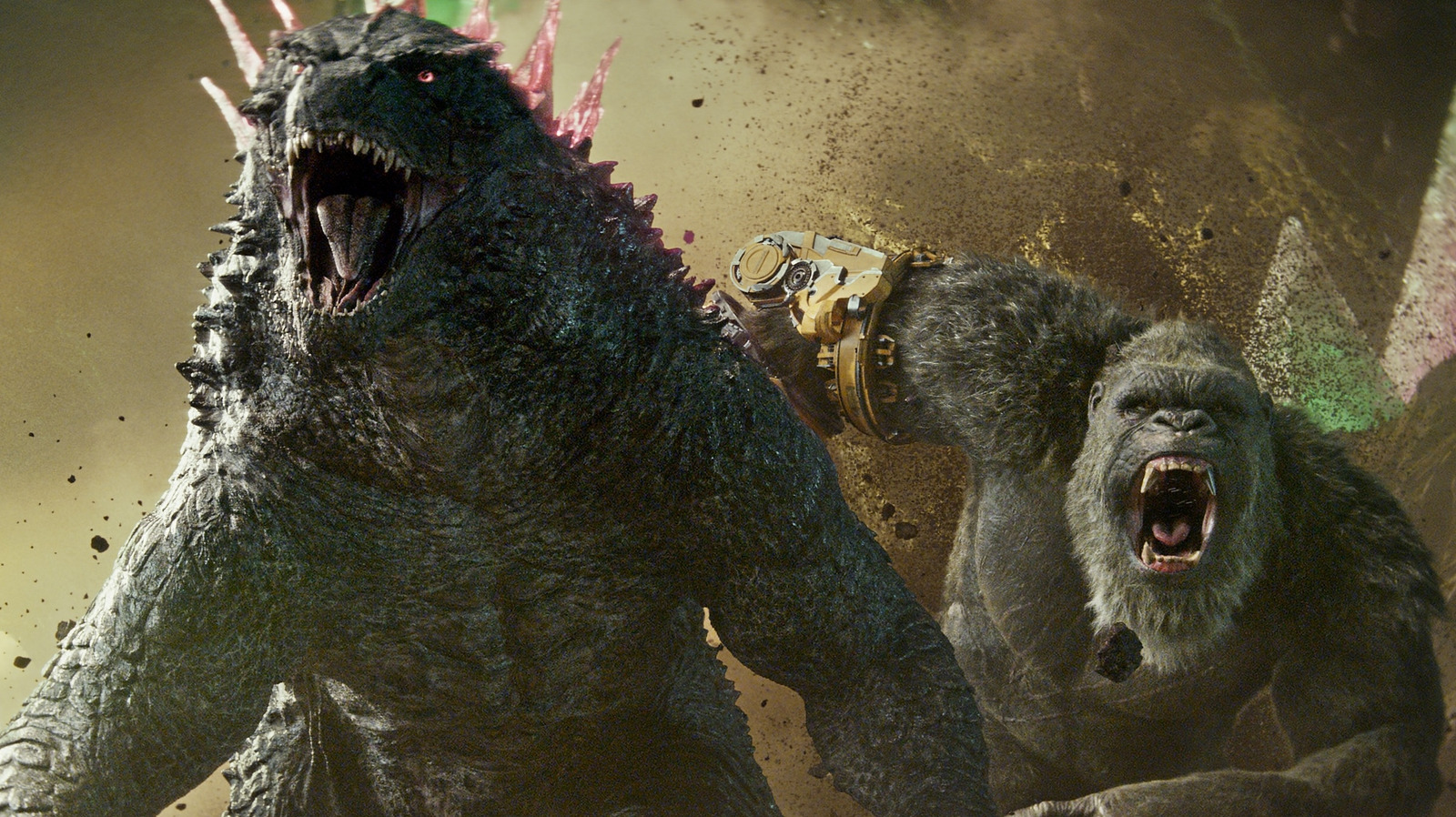 A cena de ação mais selvagem de Godzilla X Kong foi o primeiro momento idealizado para o filme