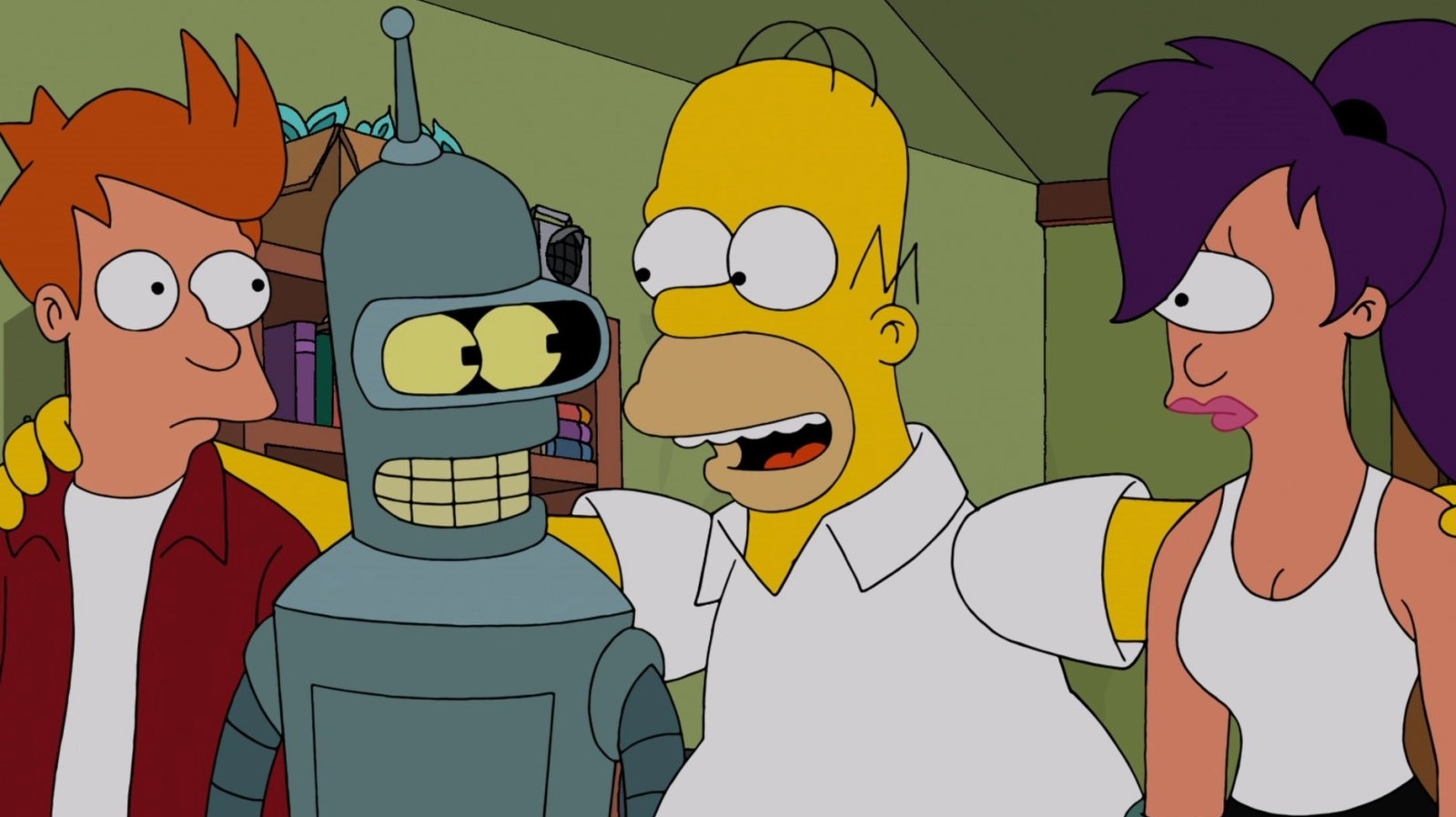 Matt Groening, do Futurama, acha que Bender é o homer do show - não Fry