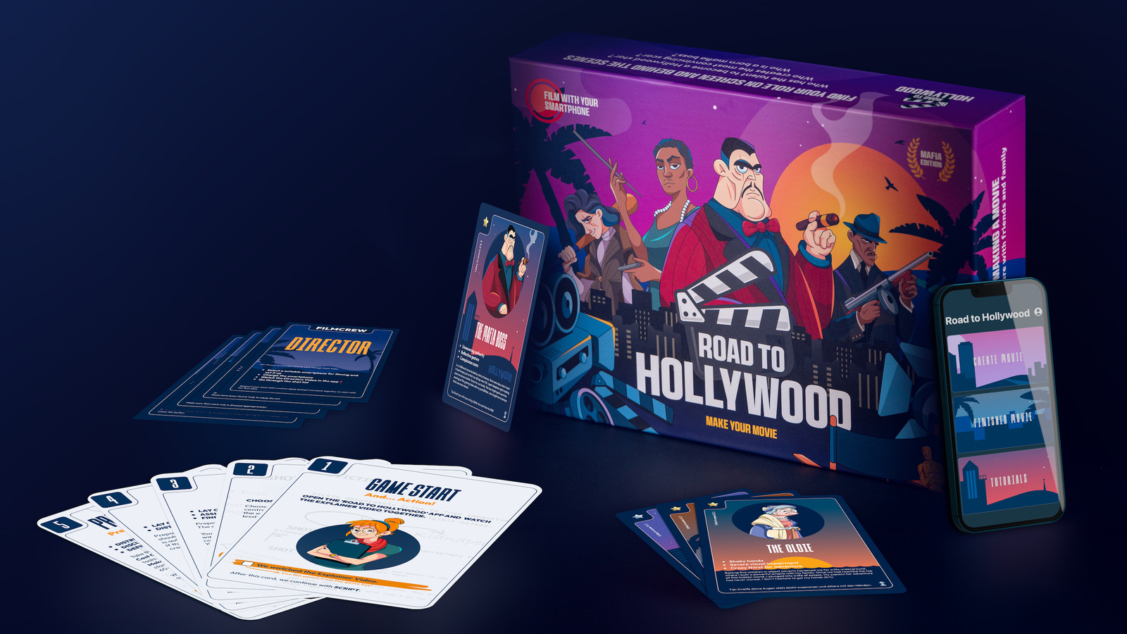 Road To Hollywood: o jogo de tabuleiro para fazer filmes é sua próxima grande aventura de mesa