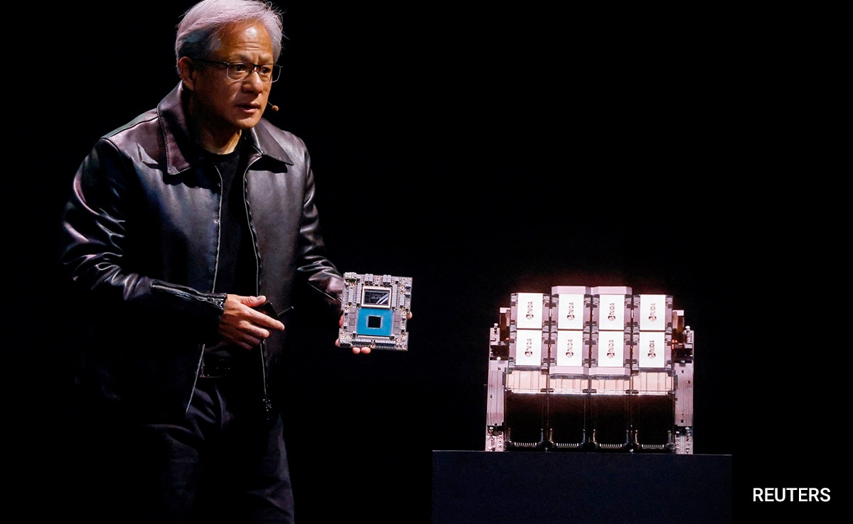 Jensen Huang, da Nvidia, adiciona US$ 4 bilhões ao seu patrimônio líquido em um único dia