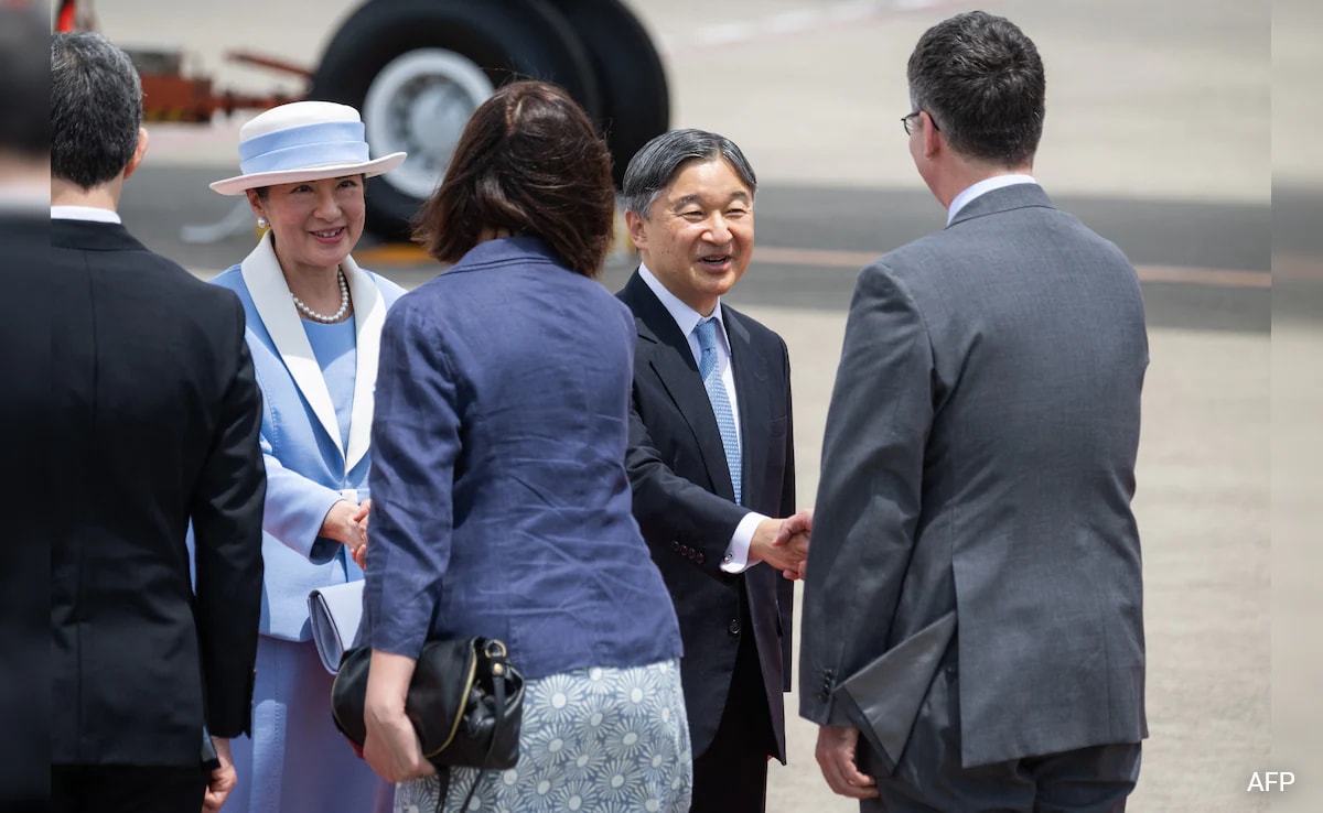 Família real do Japão no Reino Unido para visita de estado de três dias organizada pelo rei Charles