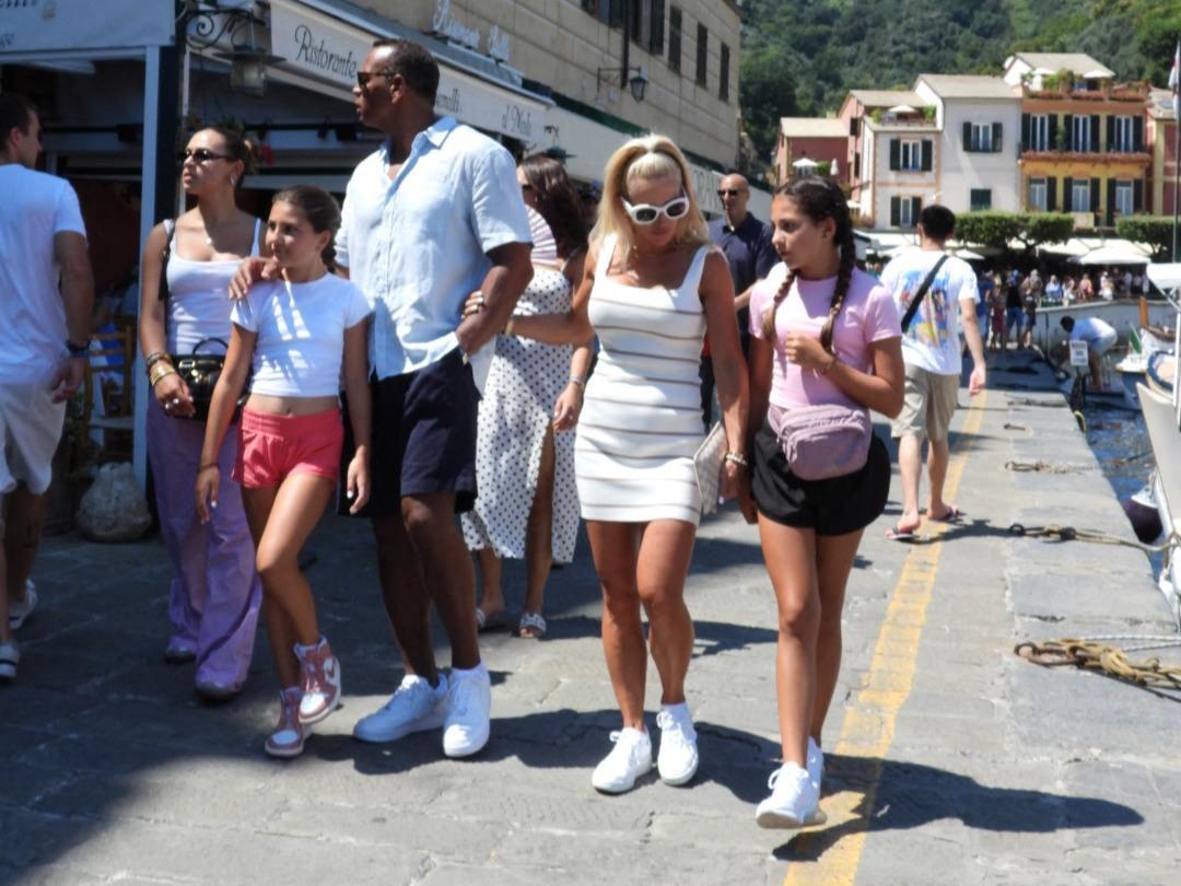 Alex Rodriguez visto em Portofino com a namorada, Itália