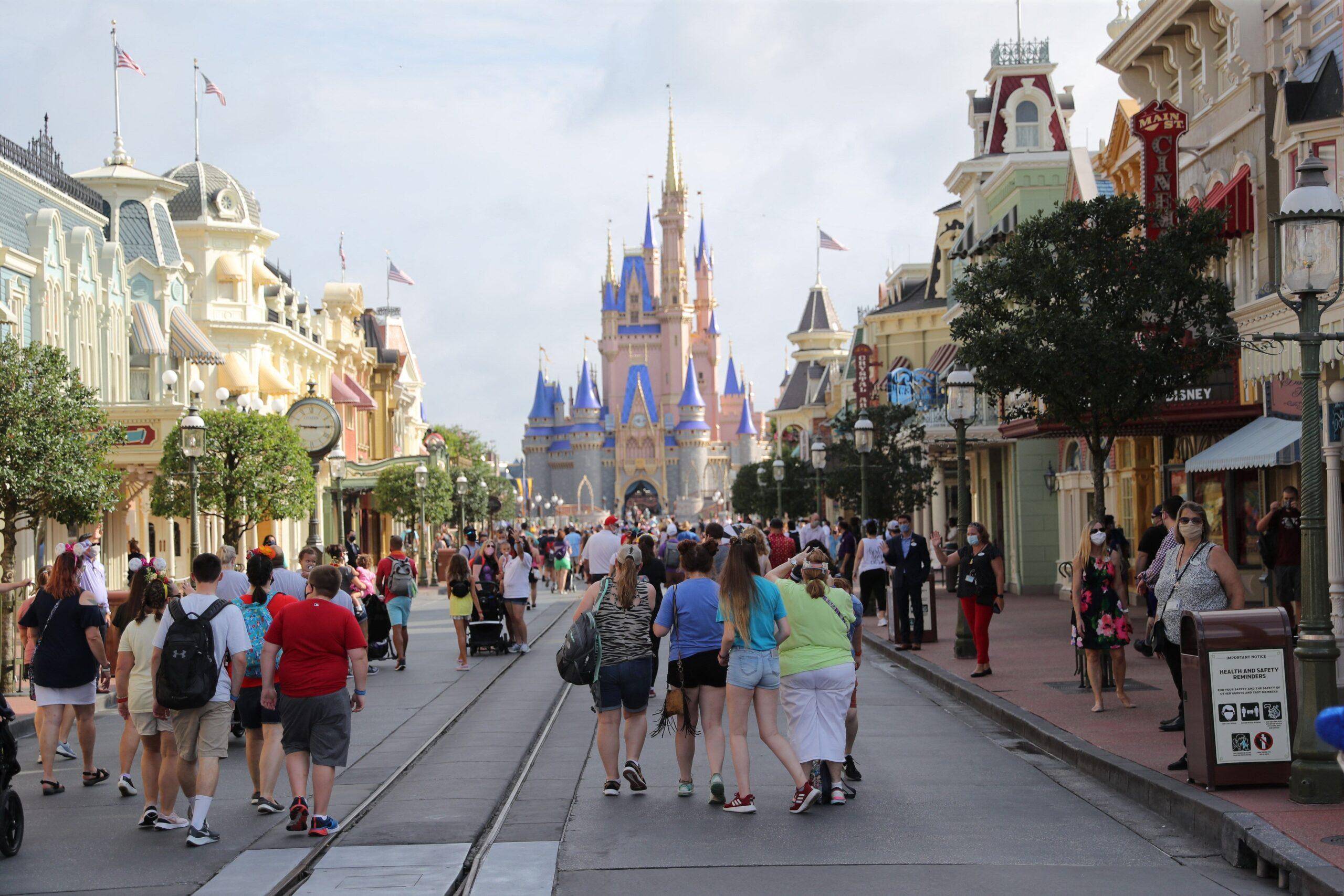 Castelo da Cinderela na Disney World