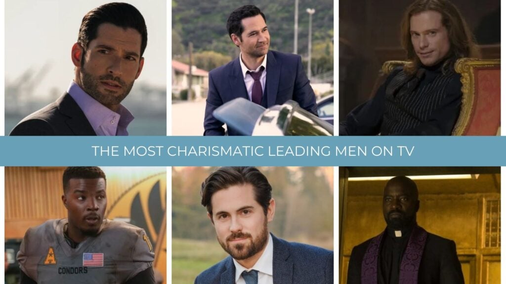 Collage photo featuring TV's Most Charismatic Men