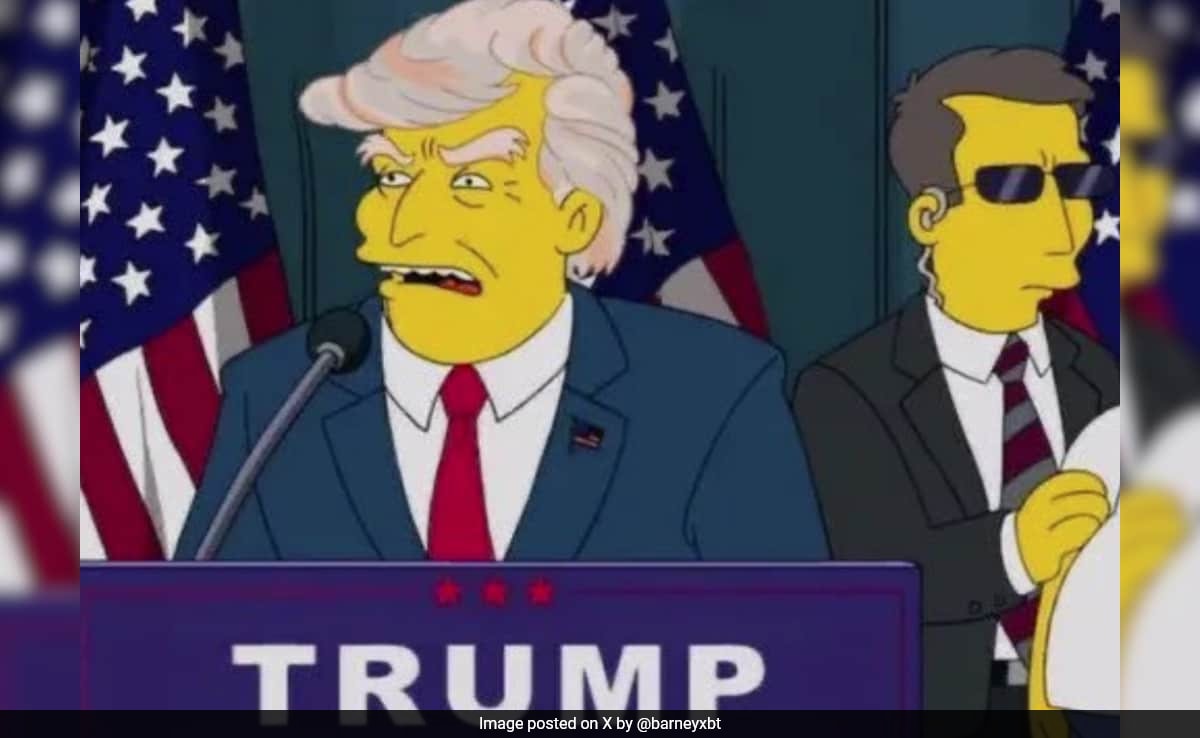 Usuários de mídia social afirmam que os Simpsons previram ataque a Donald Trump