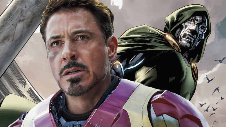 Robert Downey Jr. como Tony Stark/Homem de Ferro Doutor Destino