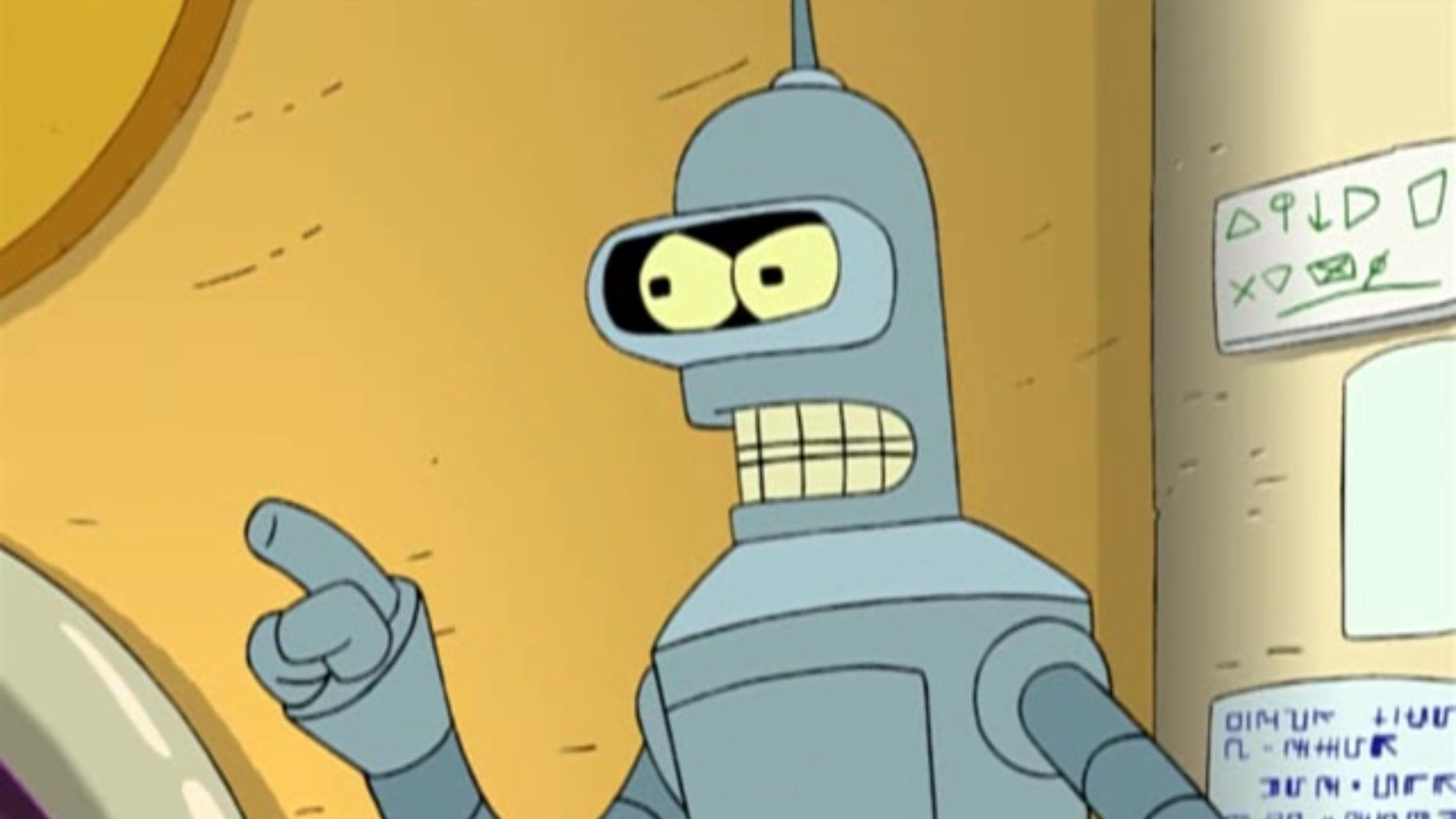 A segunda língua alienígena de Futurama era na verdade um código matemático complexo