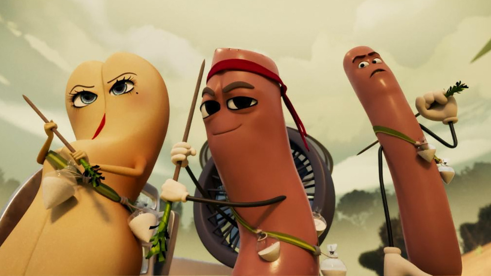 Sausage Party: Foodtopia Review: Ferozmente engraçado, a sujeira cheia de trocadilhos é fantástica e gratificante