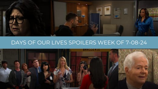 Spoilers da semana de 7-08-24 - DOOL S70824 - Days of Our Lives