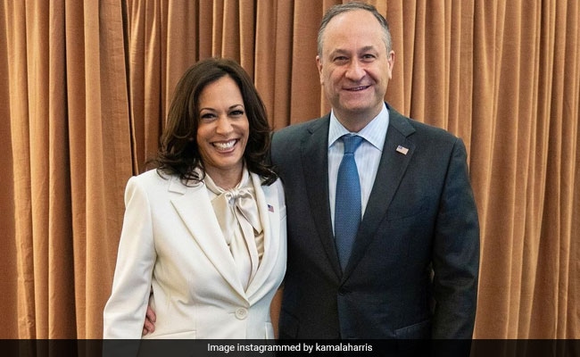 'Momla' e Dougie: o marido de Kamala Harris compartilha sua história de amor