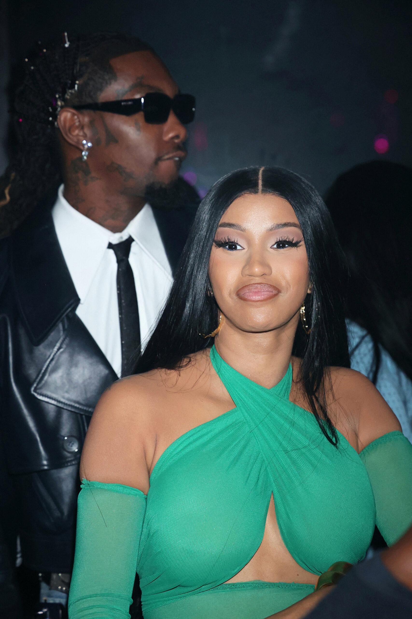 Cardi B e Offset na festa pós-MTV Awards 2023