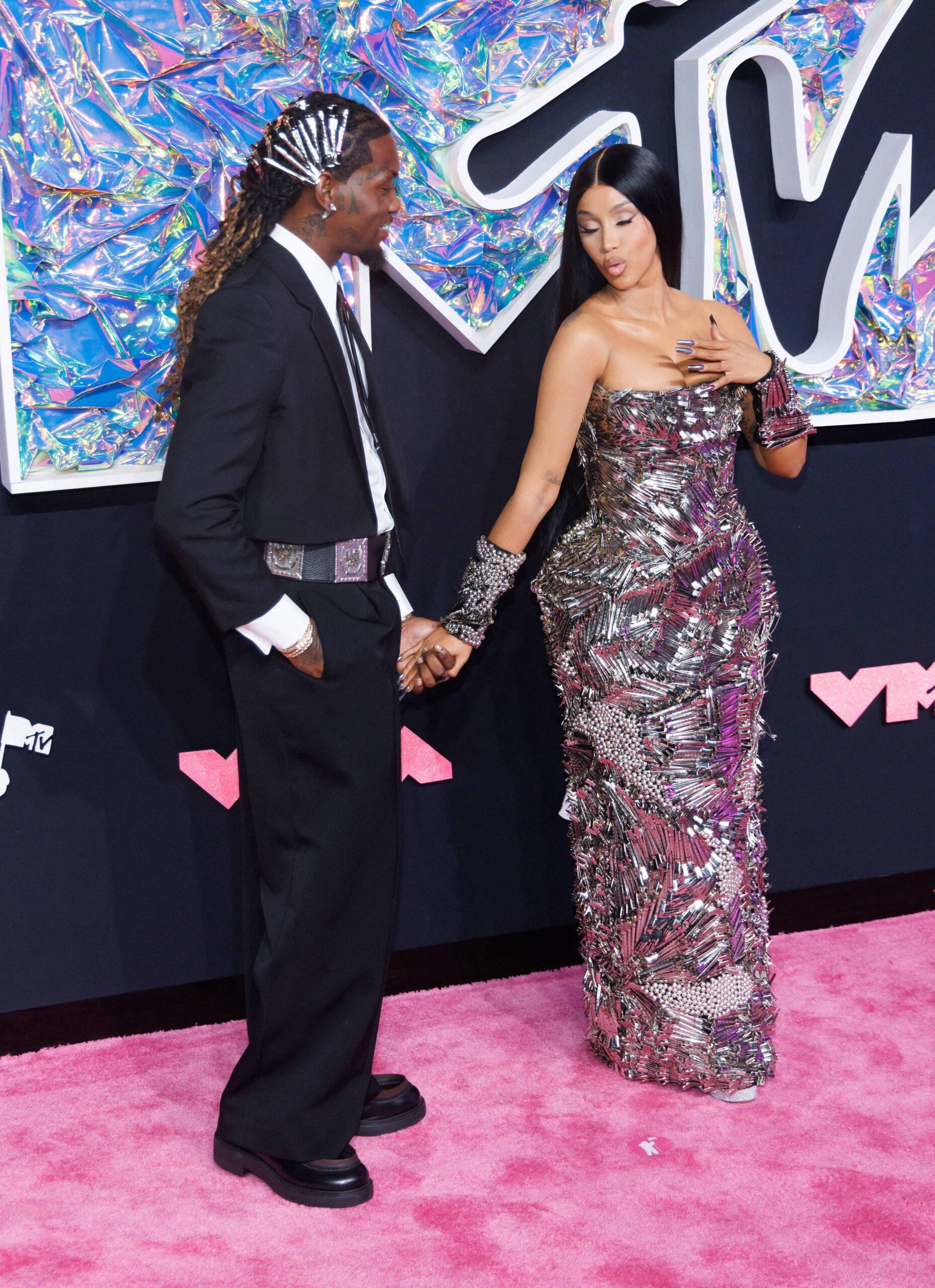 Cardi B e Offset no MTV Video Music Awards de 2023