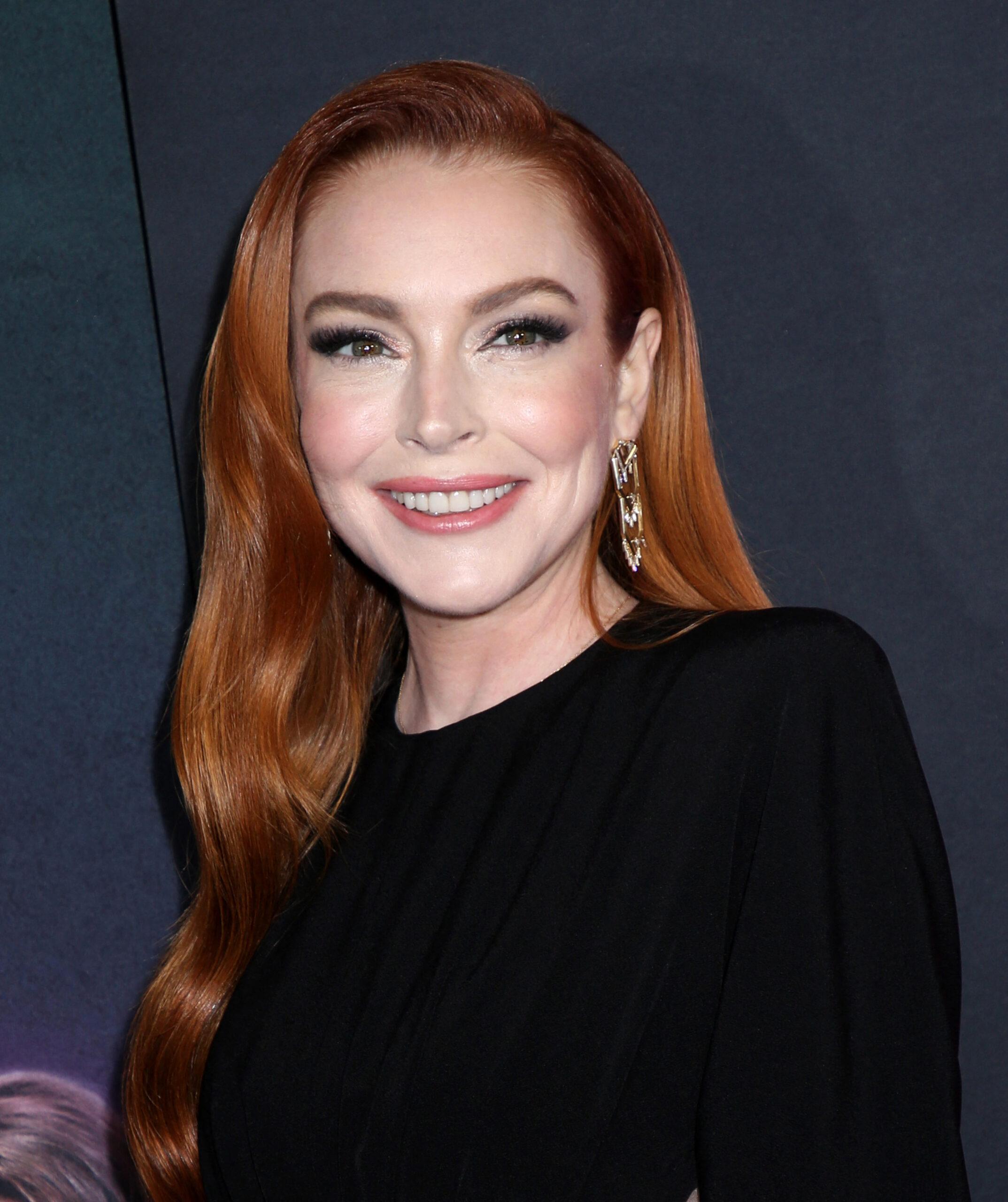 Lindsay Lohan na estreia mundial de Meninas Malvadas