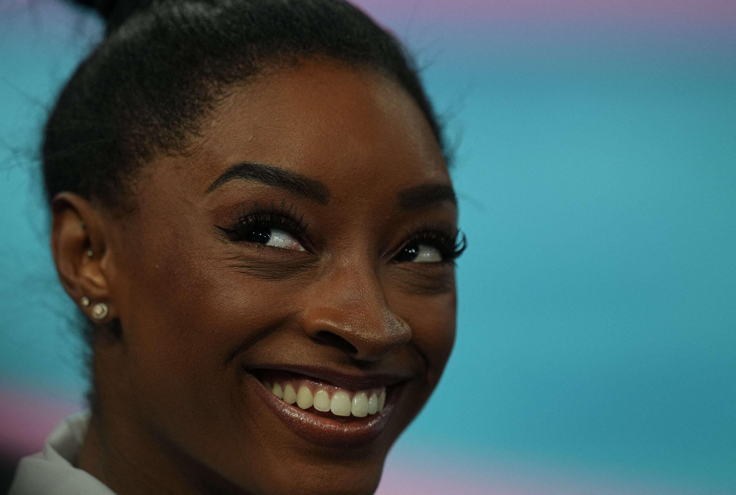 Simone Biles nas Olimpíadas de Paris 2024