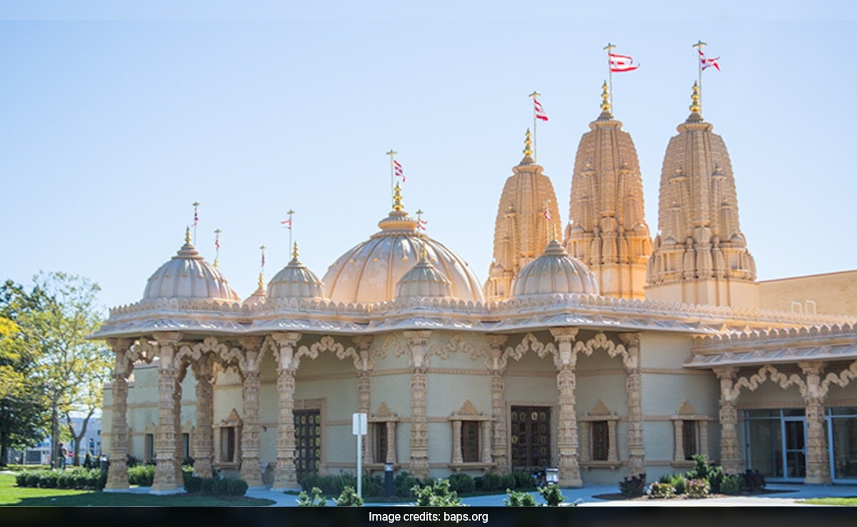 'Ato hediondo': Consulado indiano condena vandalismo no templo de Swaminarayan em Nova York