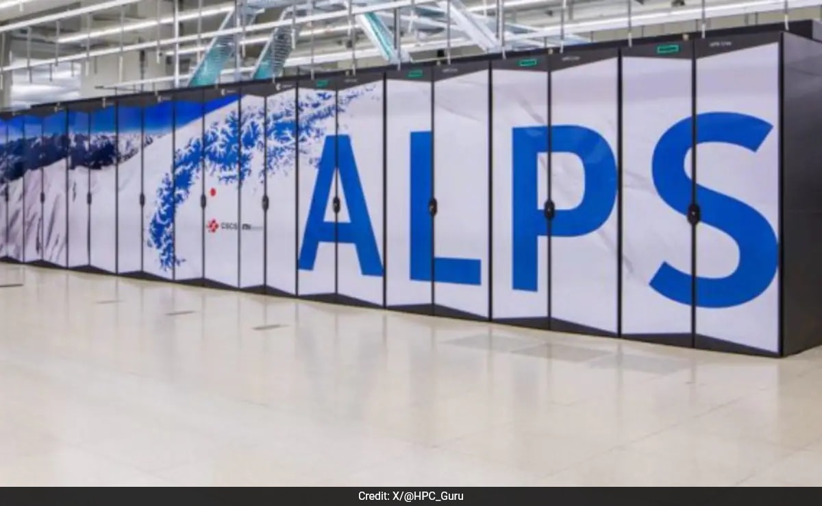 Swiss inaugura novo supercomputador Alps, com ênfase em soluções de IA