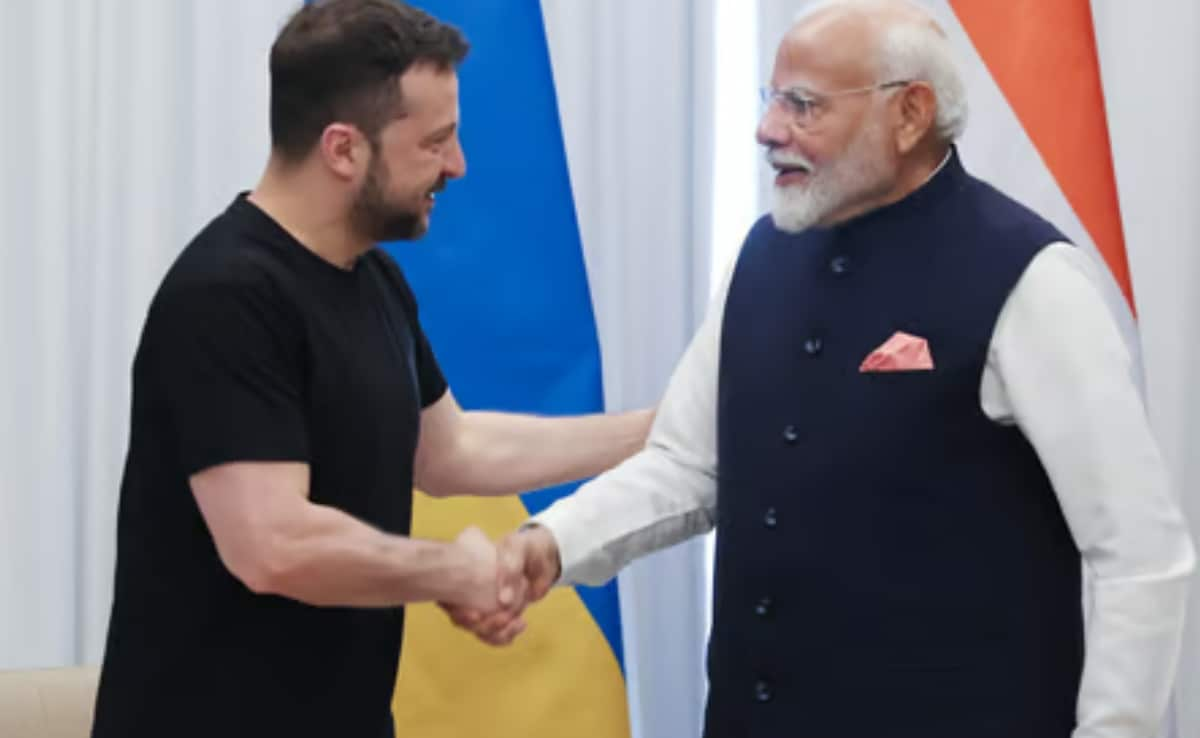 "Grato" pelo apoio do PM Modi à integridade territorial da Ucrânia: Zelensky