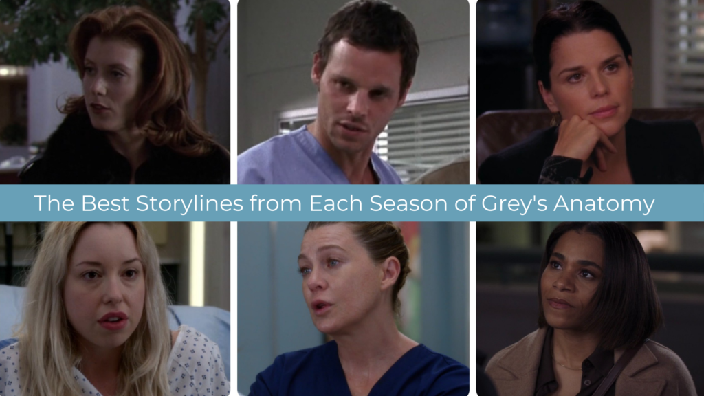 Lead photo for The Best Storylines from Each Season of Grey's Anatomy