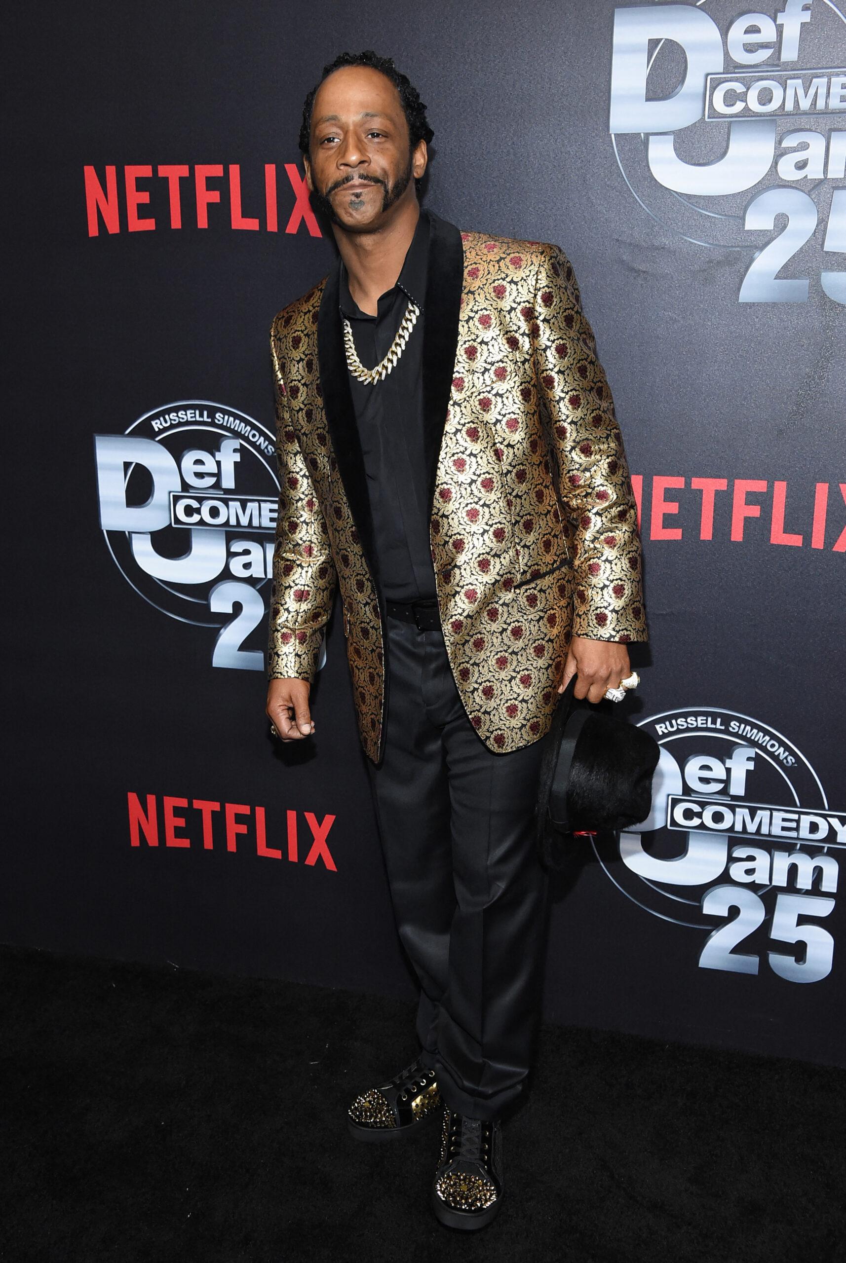 Katt Williams no evento especial 'Def Comedy Jam 25' da Netflix