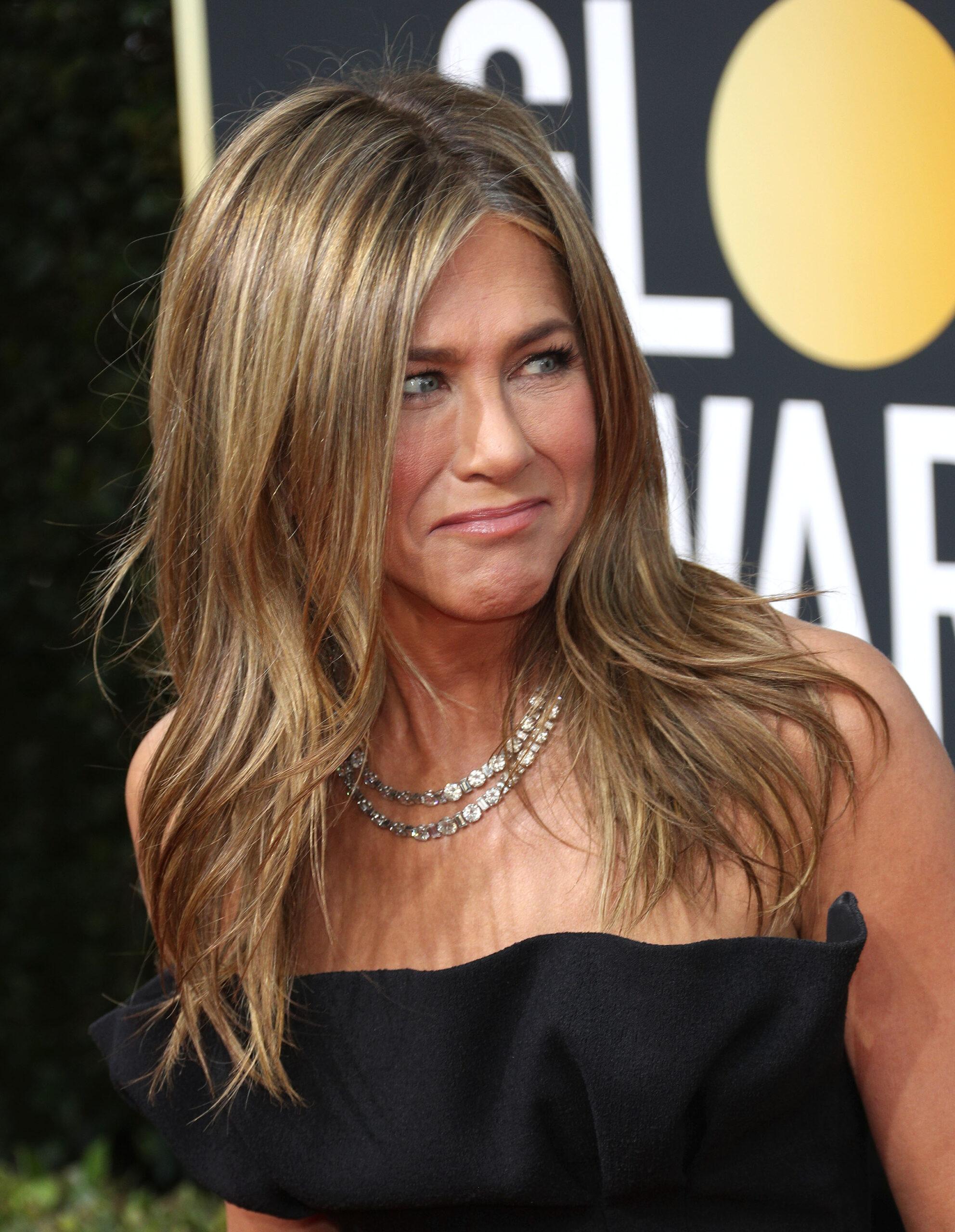 Jennifer Aniston na 77ª edição do Golden Globe Awards - Chegadas