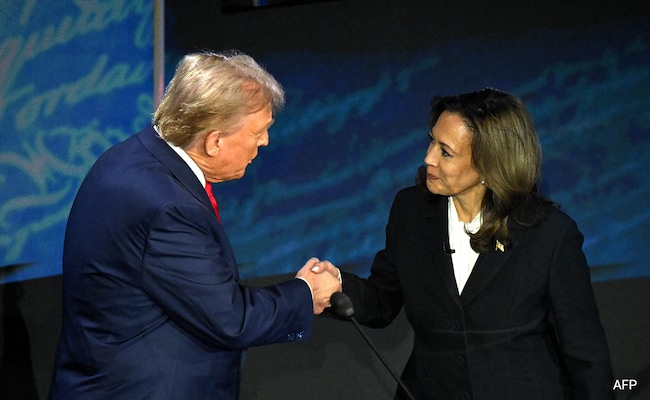 Trump diz que não participará de outro debate com Kamala Harris