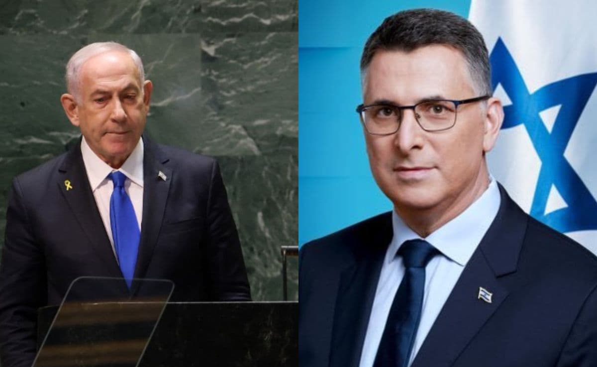 Netanyahu dá as boas-vindas ao ex-oponente Gideon Saar de volta ao governo