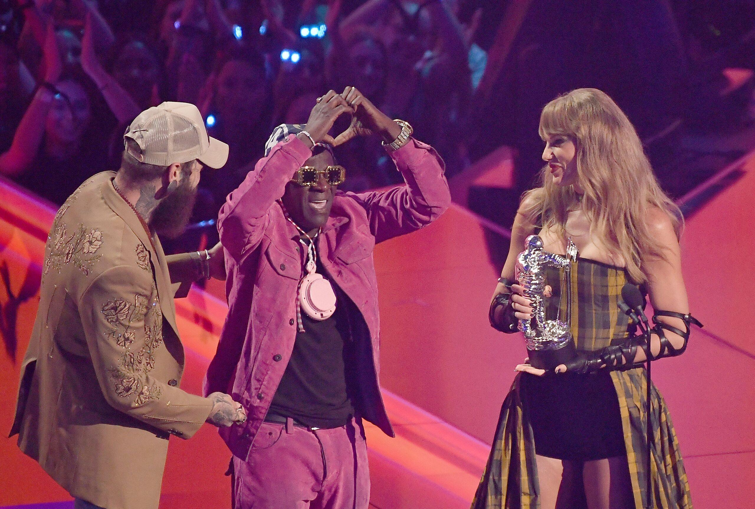 Flavor Flav e Taylor Swift no MTV Video Music Awards 2024 - Show