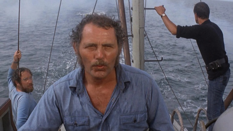 Quint em Tubarão Robert Shaw