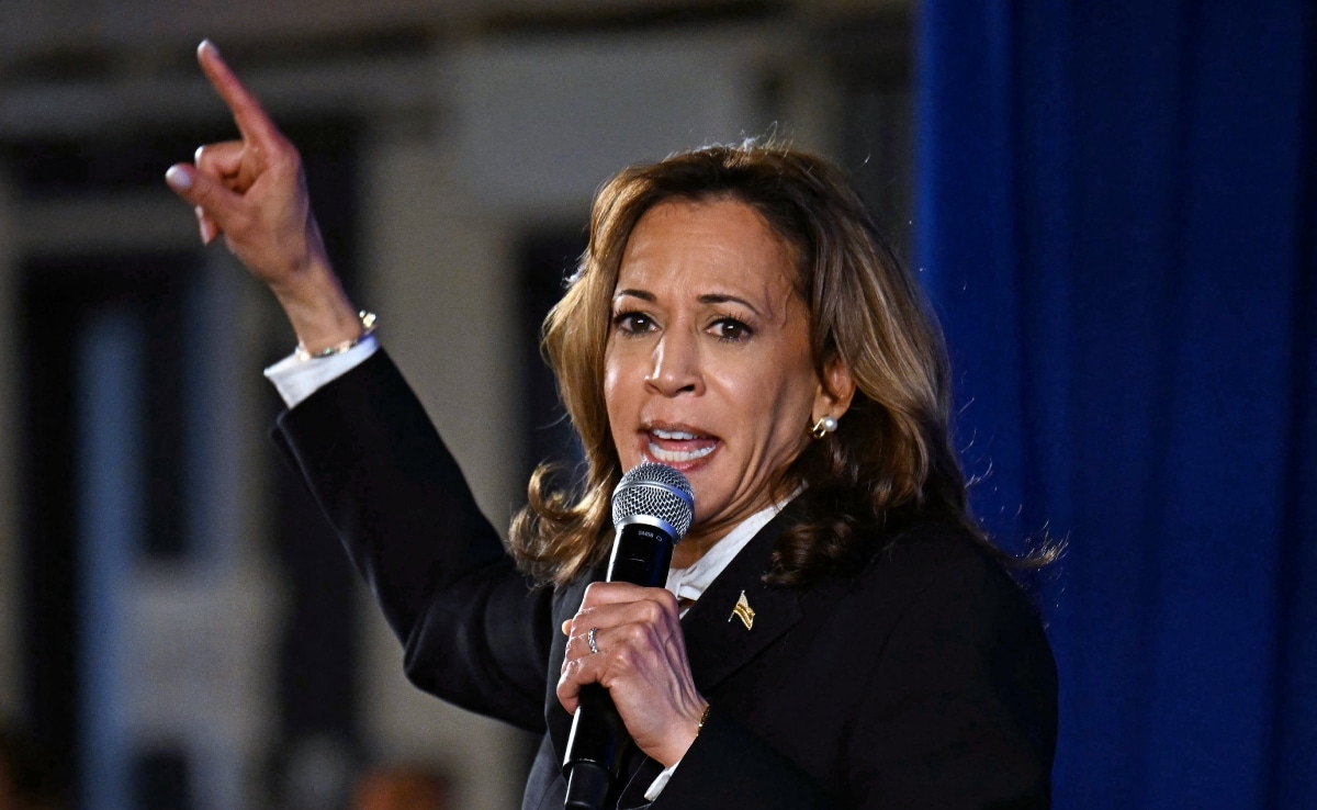 'Estou feliz que ele esteja seguro': Kamala Harris após tiros disparados nas proximidades de Trump