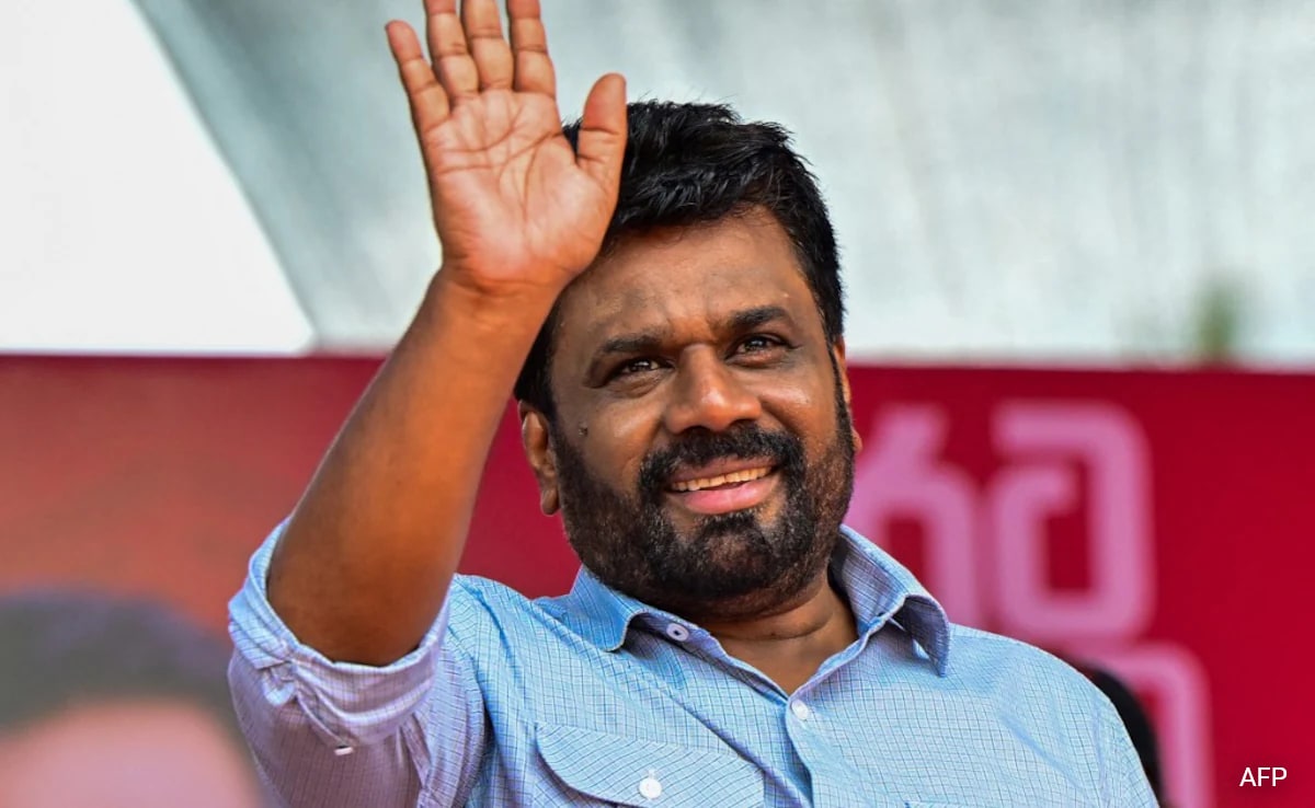 Político marxista do Sri Lanka, Anura Kumara Dissanayake, lidera votação presidencial