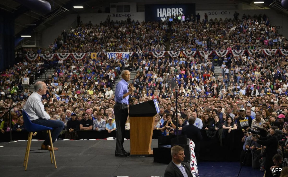 "Sim, ela pode": Barack Obama eletrifica comício na Pensilvânia para Kamala Harris