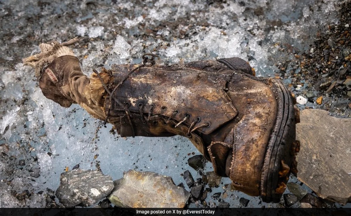 Restos humanos encontrados no Everest podem pertencer a um alpinista desaparecido há 100 anos