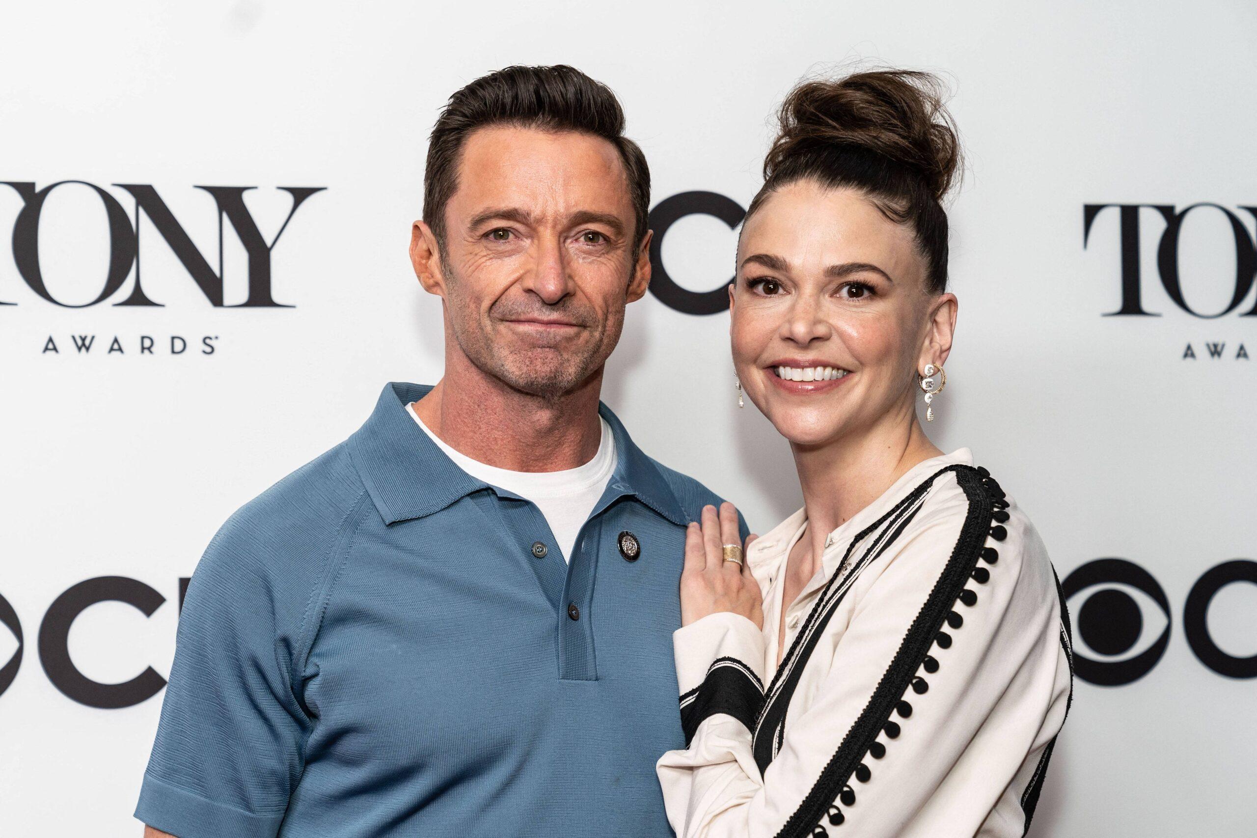 Hugh Jackman e Sutton Foster