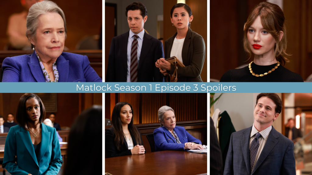 Spoilers do episódio 3 da temporada 1 de Matlock