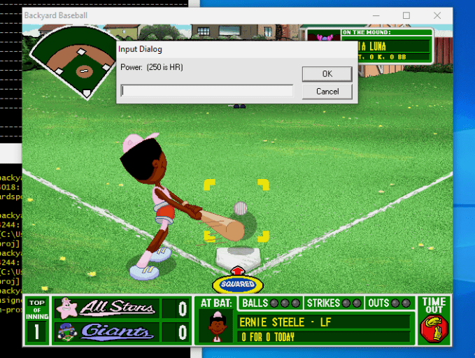 O código-fonte original do Backyard Baseball já se foi. Mega Cat Studios remasterizou o jogo de qualquer maneira.