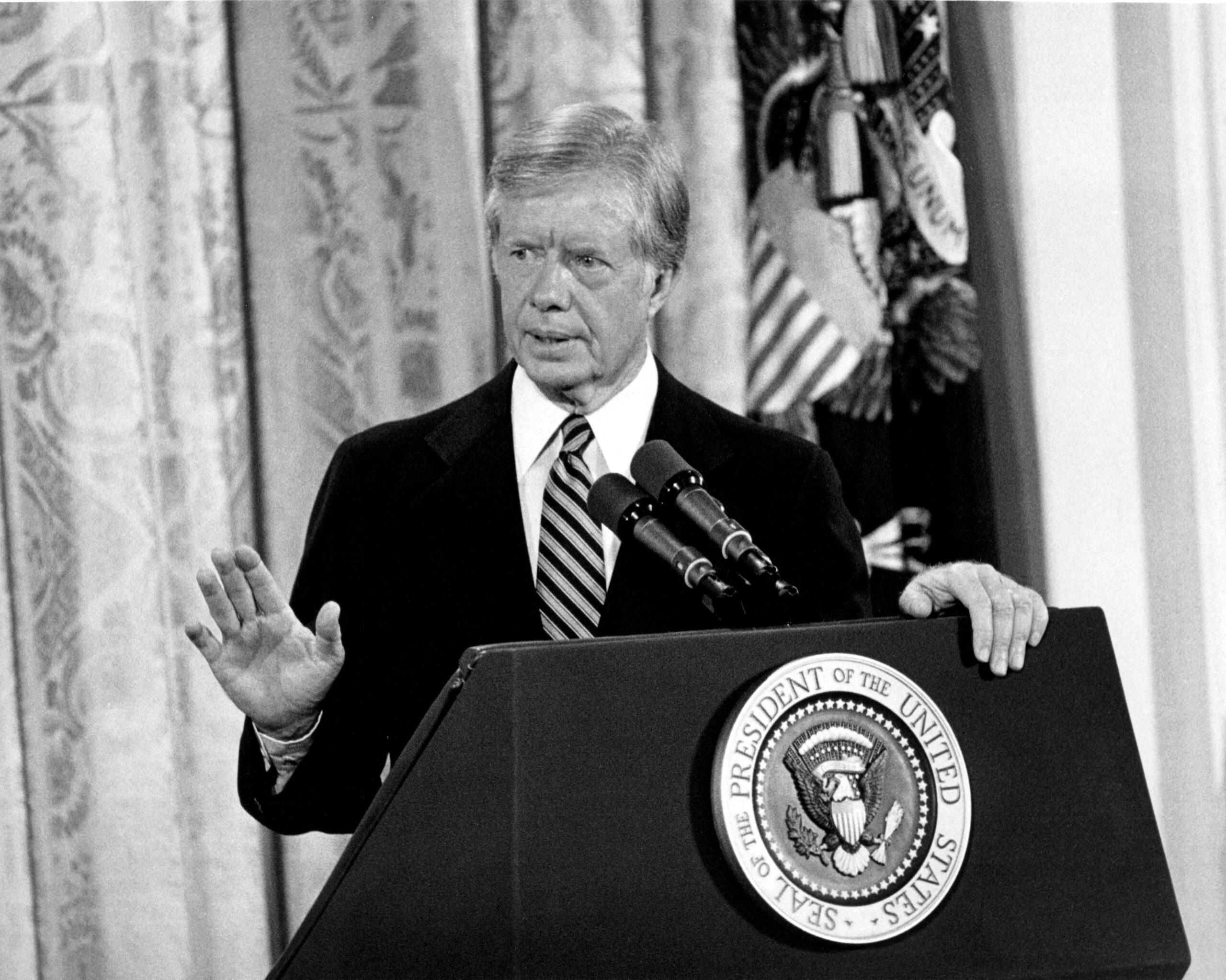 Conferência de Imprensa do Presidente Jimmy Carter sobre o