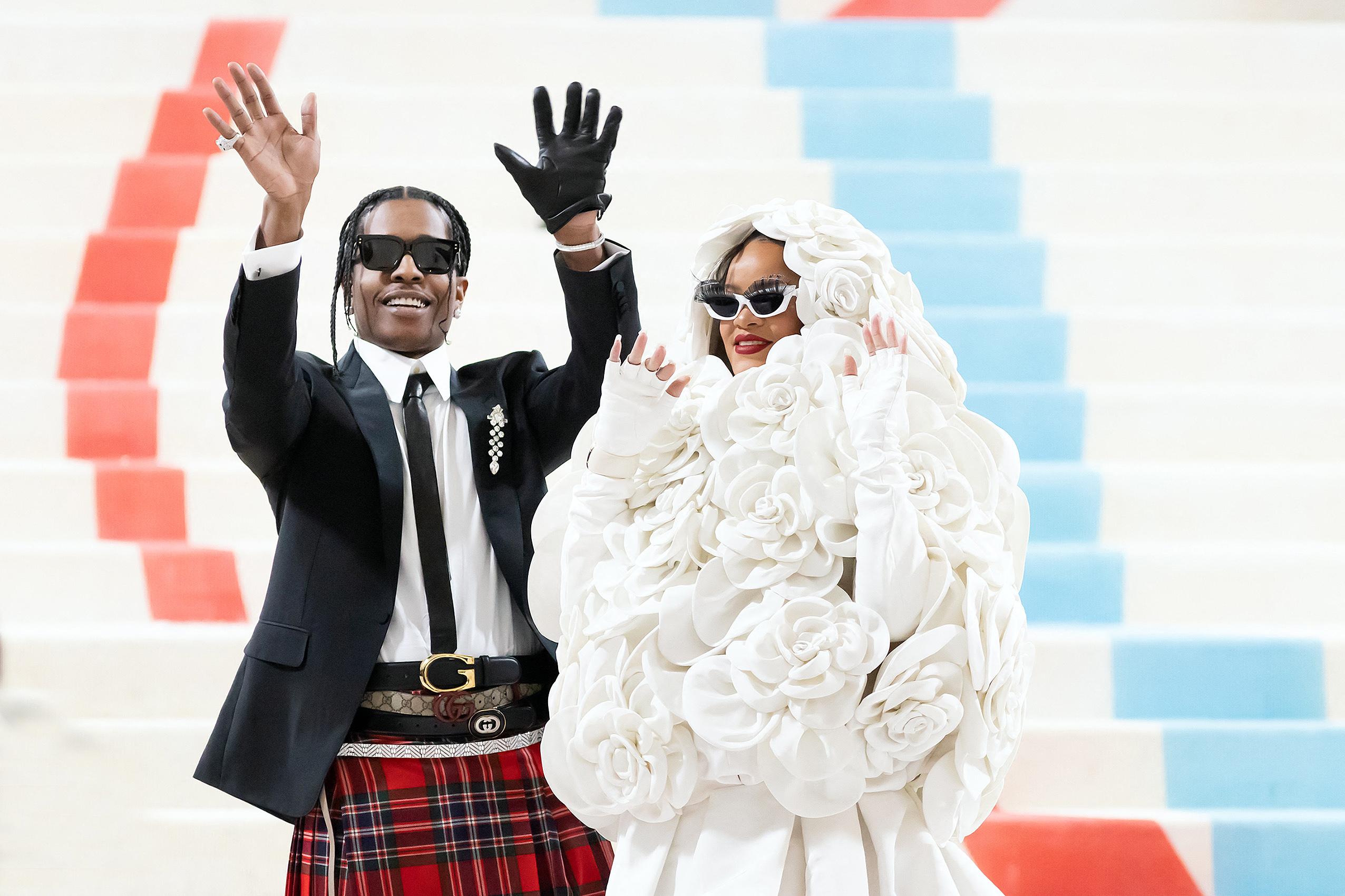 Nome exclusivo do filho recém-nascido de Rihanna e ASAP Rocky finalmente revelado