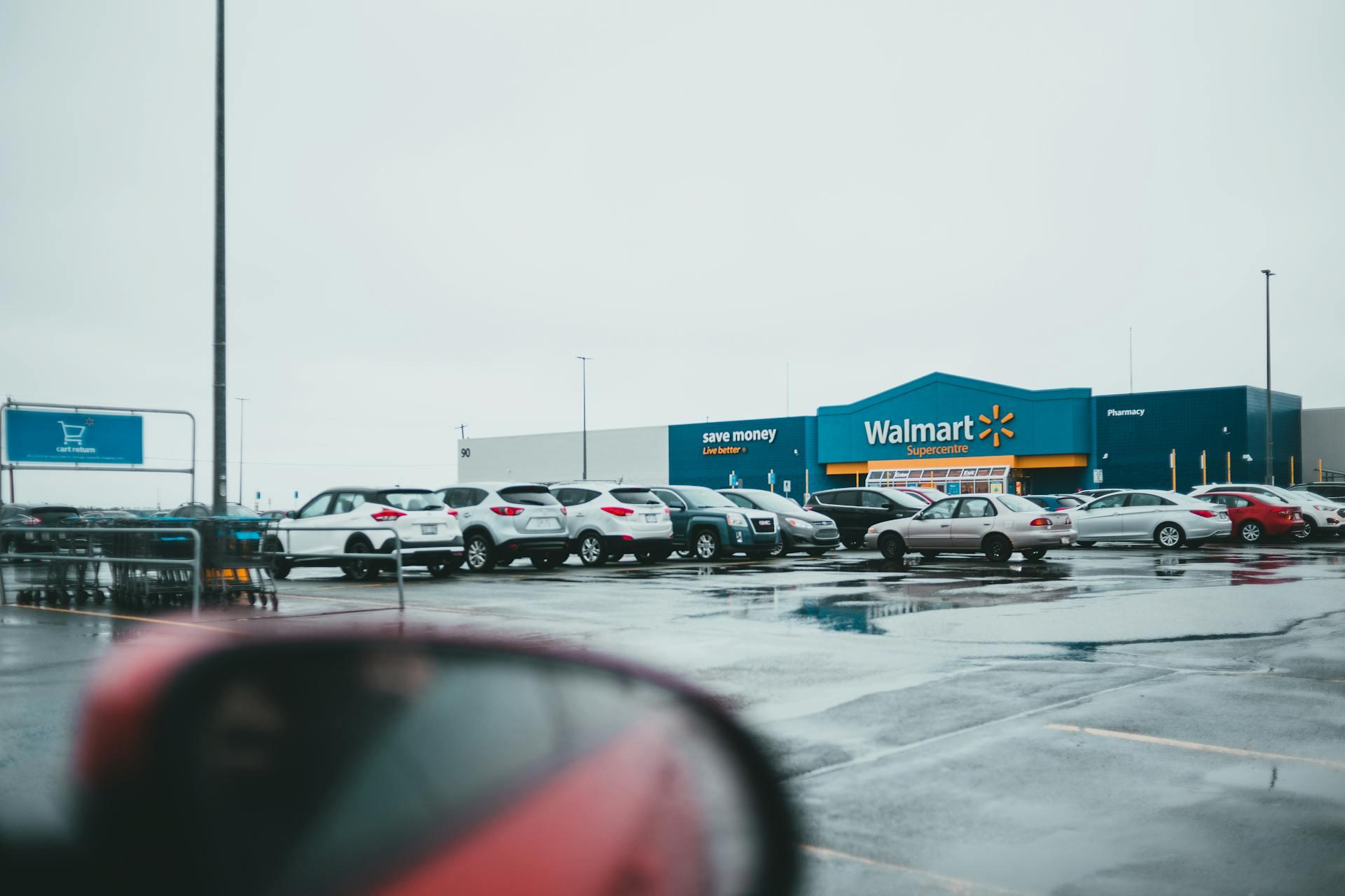 Uma foto da loja Walmart