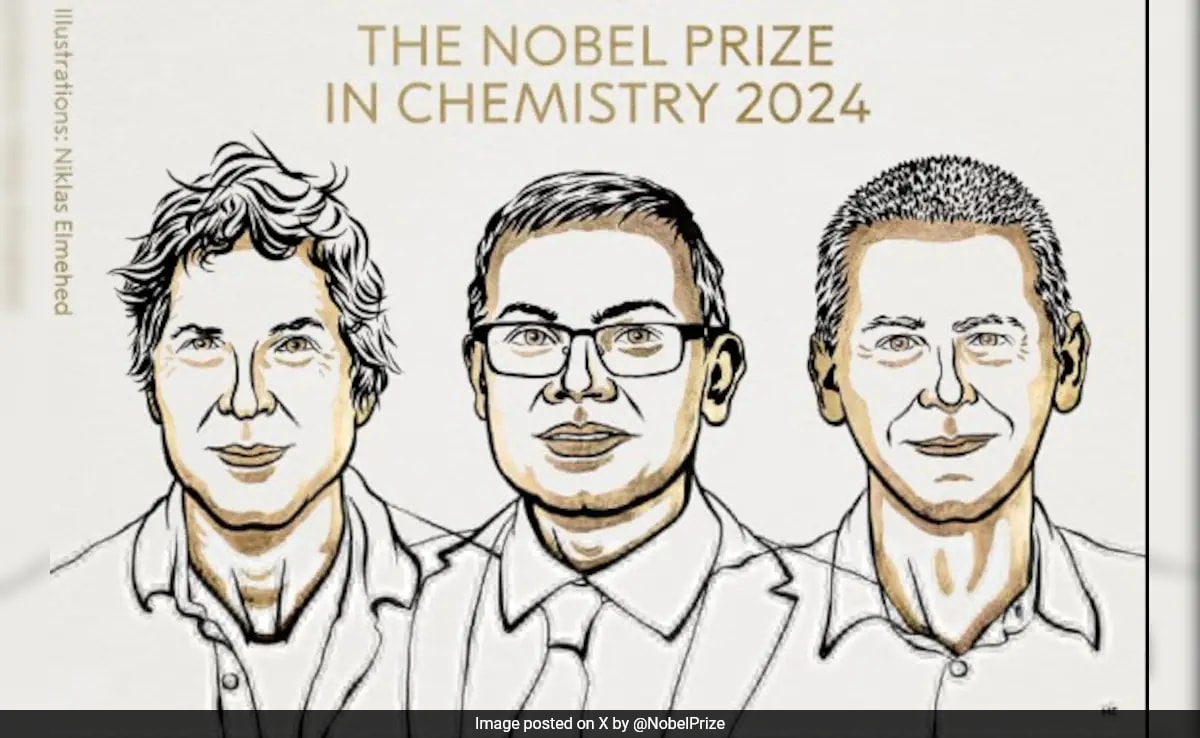 3 Cientistas recebem o Prêmio Nobel de Química por trabalharem em estruturas de proteínas