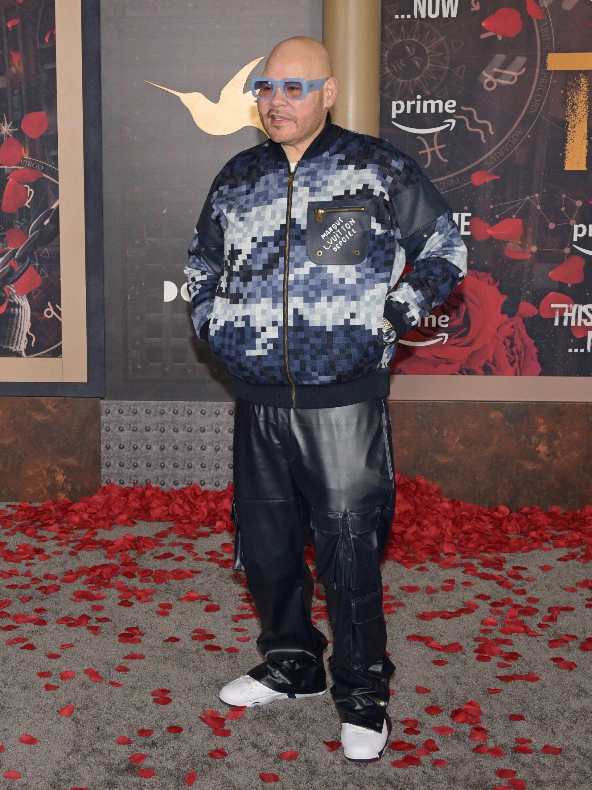 Fat Joe na estreia do Amazon MGM Studios em Los Angeles ''This Is Me...Now: A Love Story''