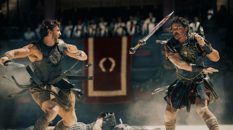 Gladiador II Pedro Pascal Paul Mescal