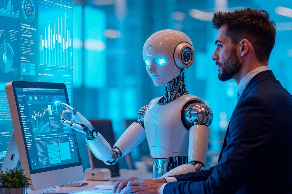 usar IA no trabalho não é falar com o colega do lado⁩