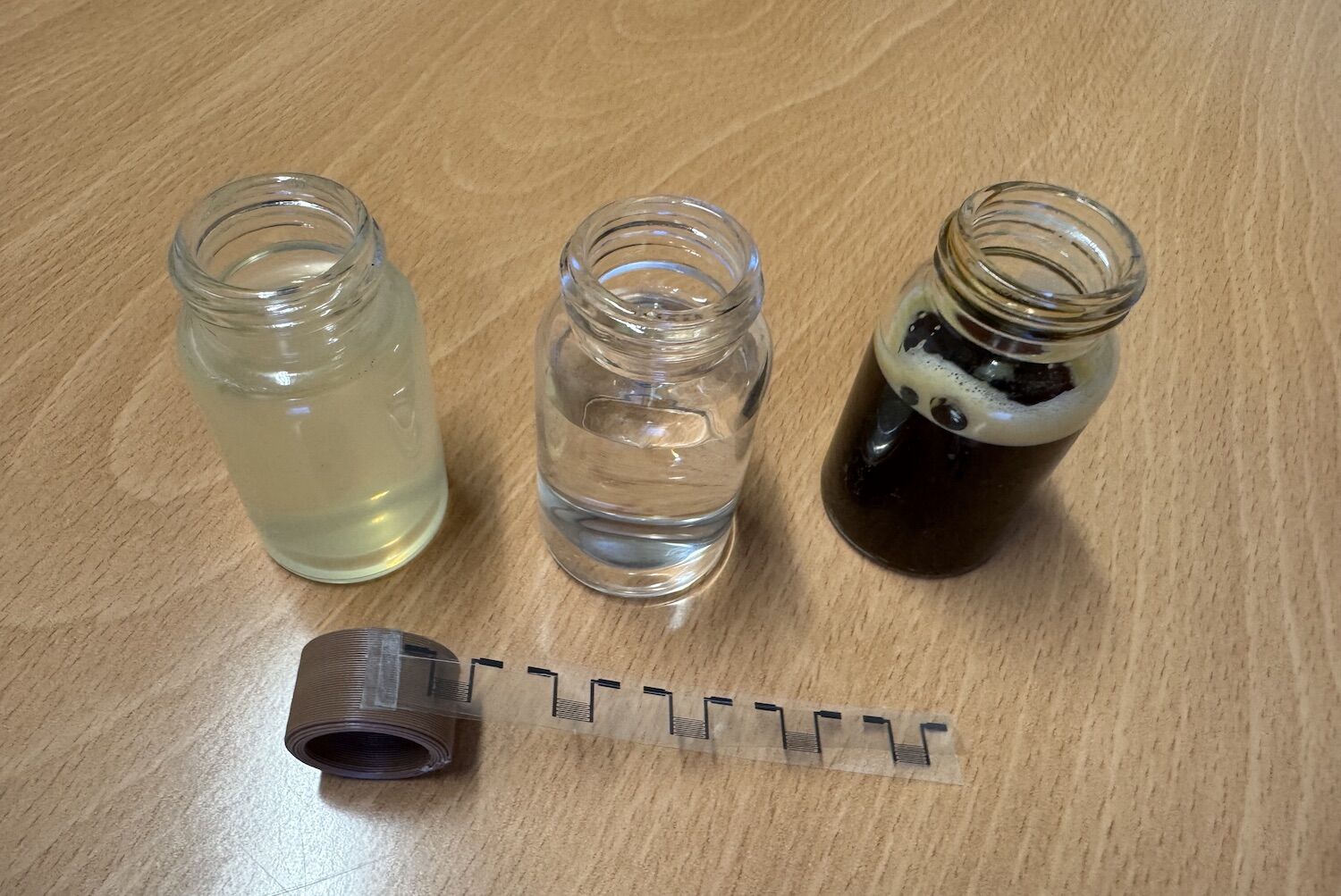 Língua eletrónica sustentável da UMinho identifica bebidas em minutos