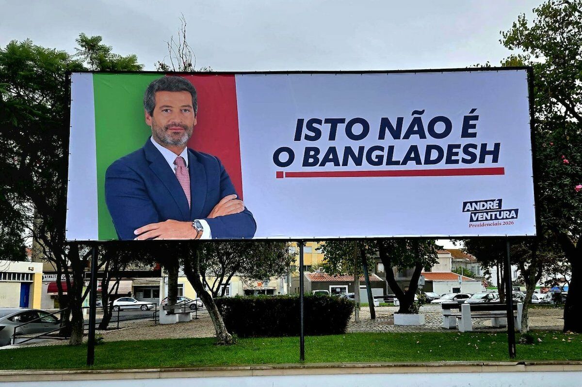 Camisolas da campanha de André Ventura são feitas… no Bangladesh
