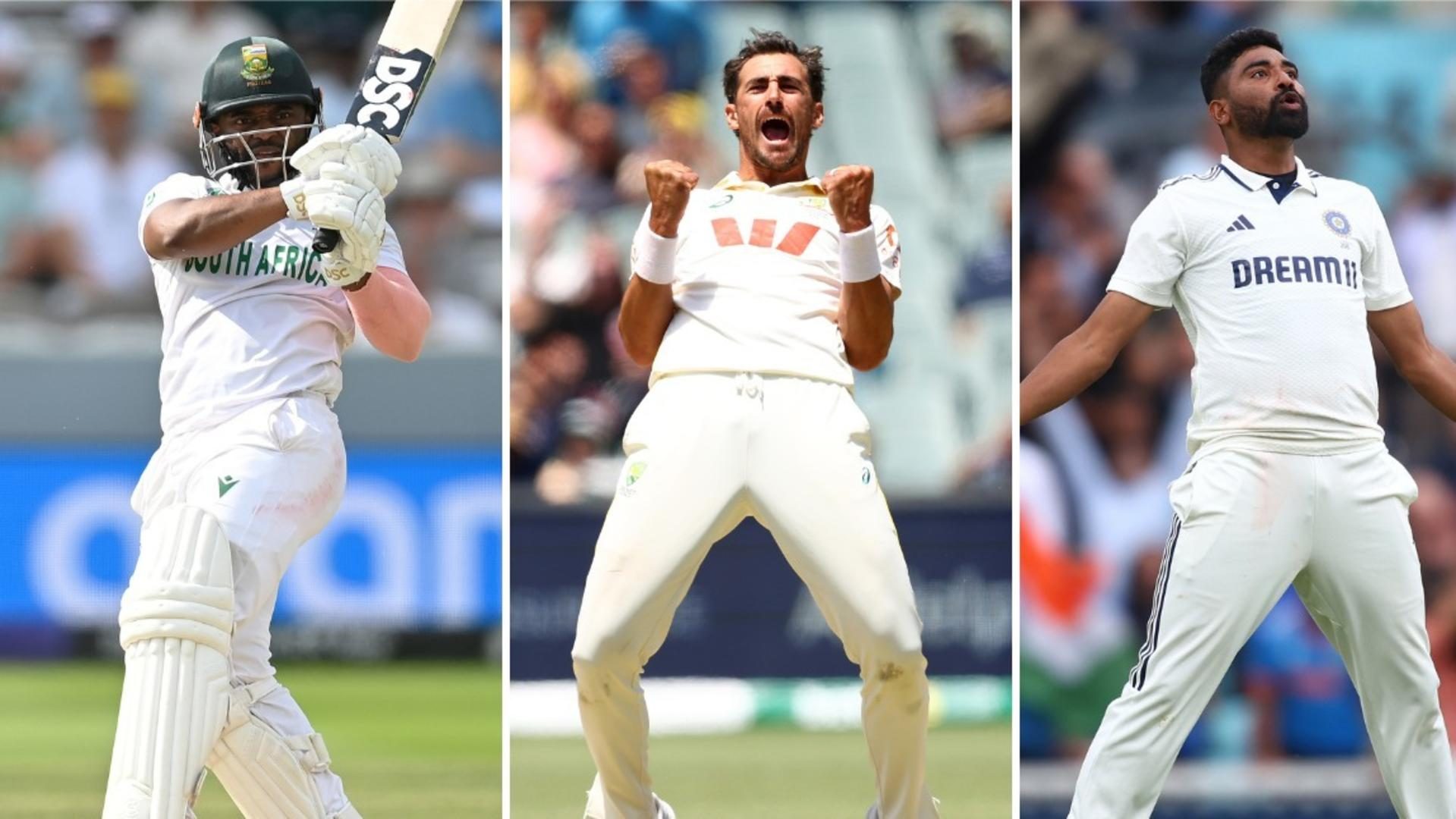 Teste masculino mensal de Wisden Cricket XI de 2025