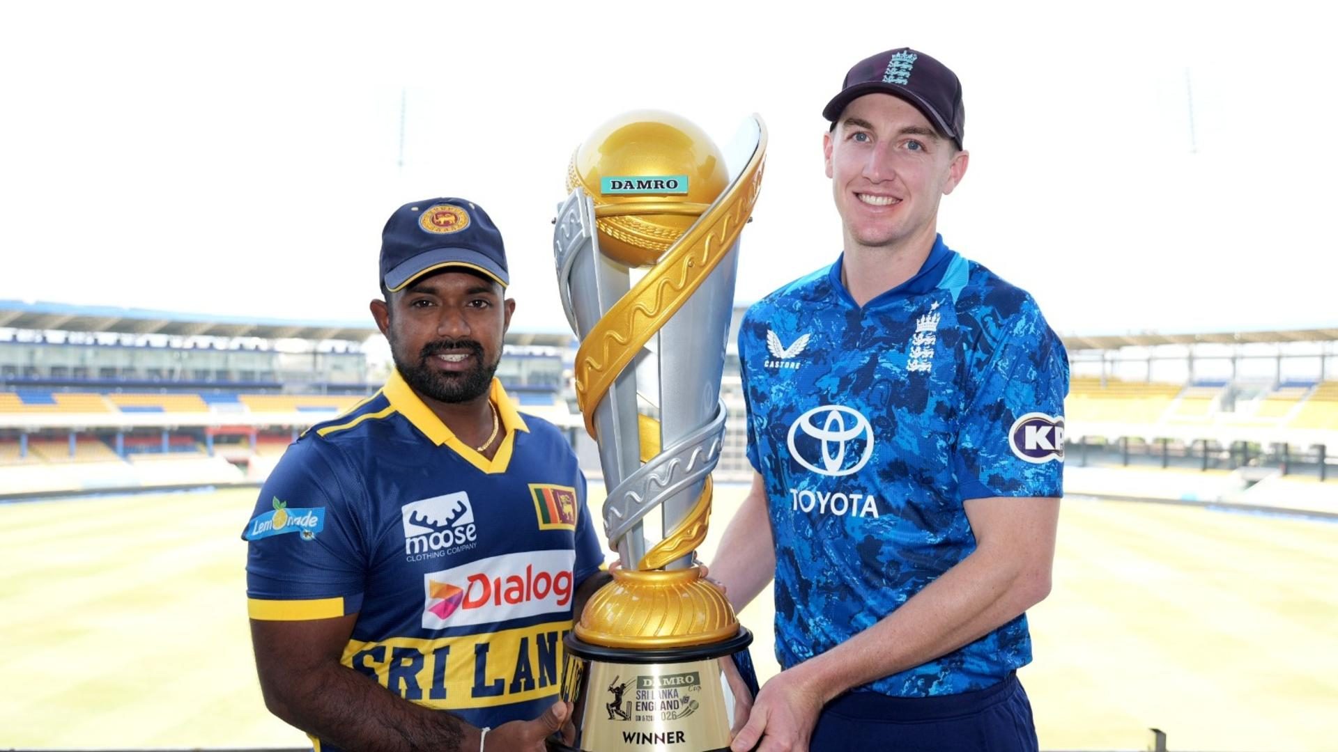 SL Vs ENG ODIs, onde assistir ao vivo: canais de TV, transmissão ao vivo e placar ao vivo para a turnê pela Inglaterra no Sri Lanka 2026 | SL x ENG
